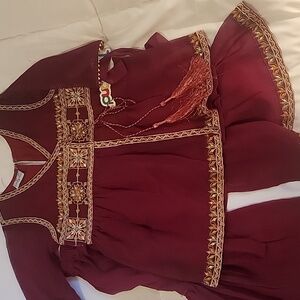 Beautiful, New Chiffon gharara outfit